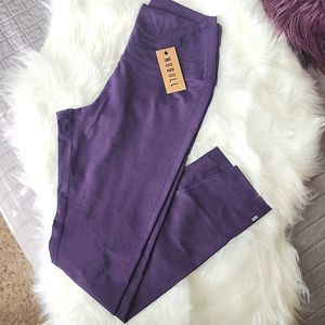NWT NoBull Womens size M 7/8 Ankle Leggings Tummy Control Activewear Pan…